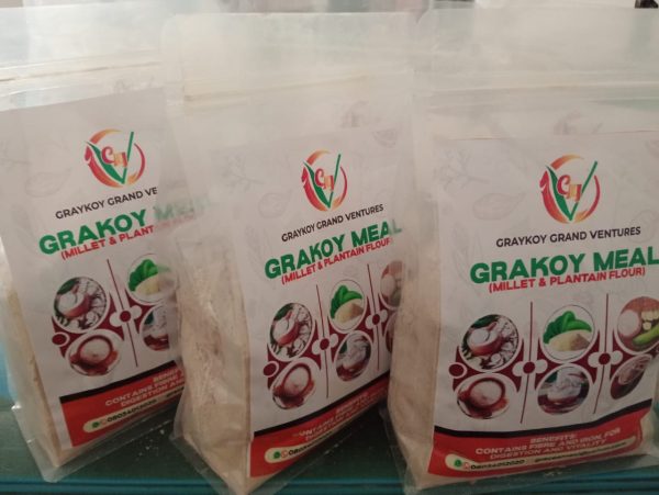 Plantain and Millet flour